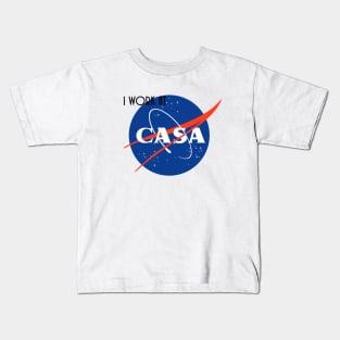 I Work At CASA Kids T-Shirt